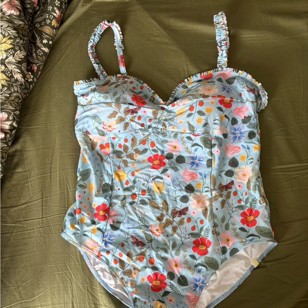 Summersalt x Rifle Paper Co. One Piece Swimsuit, Size 20
